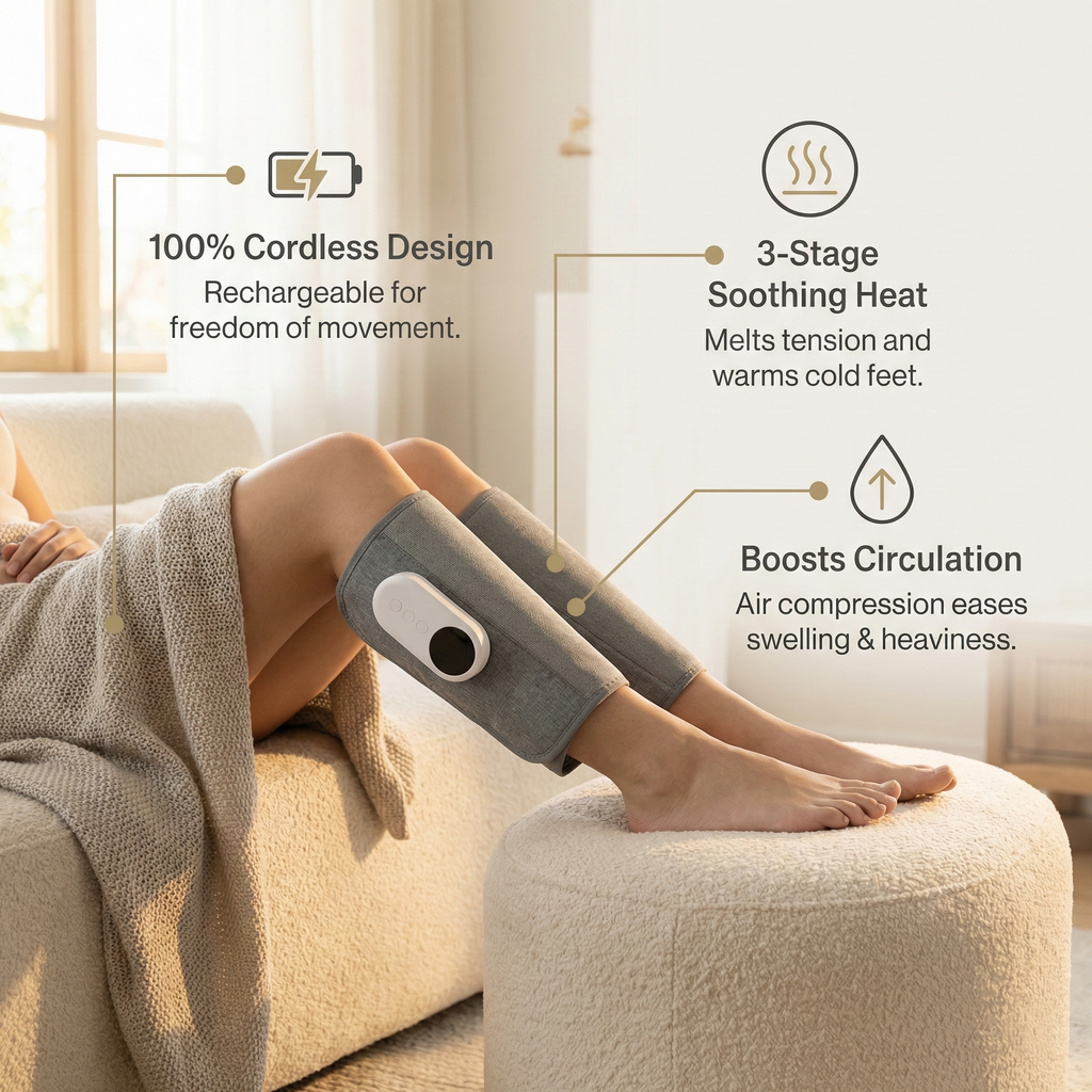 Relief Heated Leg Massager